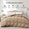 Puredown Medium Weight Goose Down Feather Comforter Twin Full King Sizes